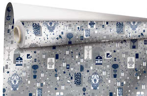 Product image Roll of "Marjorie" gift wrap