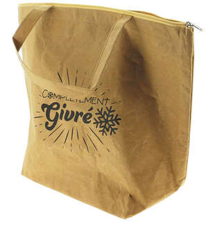 Product image Kraft cardboard isothermal cooler bag, tall 