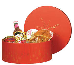Product image Round Christmas gift box