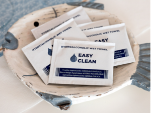 Product image EASY CLEAN HYDROALCOHOLIC hand wipes