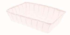 Product image Polypropylene basket, white