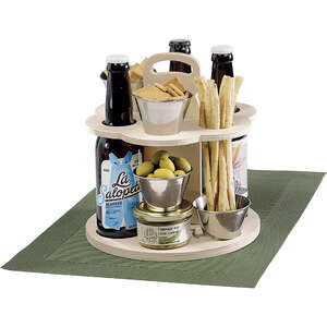 Product image Rotating beverage holder for 6 long neck beer bottles