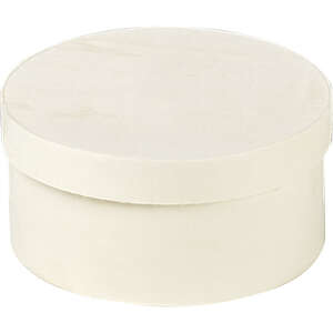 Product image Natural wood box, round
