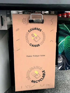 Product image Shop and drive cardboard box 