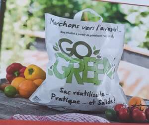 Product image "GoGreen" bags with flexible handles