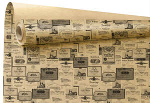 Product image Roll of gift paper with “Wine Bar” motif