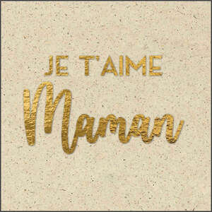 Product image “I love you Mom” label