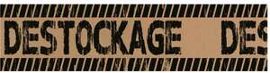 Product image Roll of "Déstockage/Clearance" banners