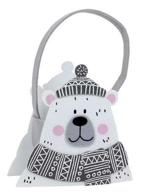 Product image "Polar bear" felt bag