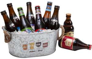 Product image Metal bucket with beer design 