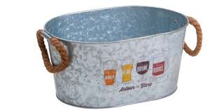 Product image Metal bucket with beer design 