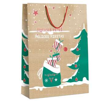 Product image Eliot giant decorated kraft paper bag