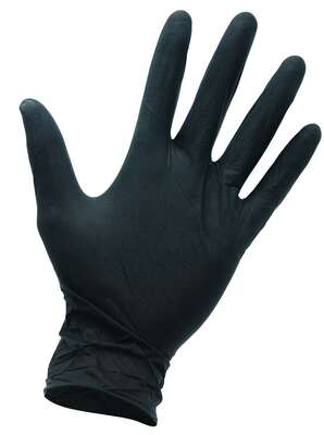 Product image Pack of 100 nitrile gloves, black