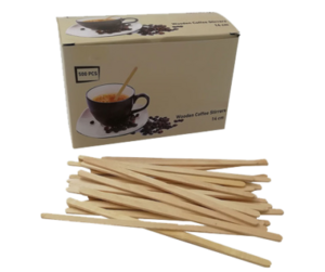 Product image Pack of 1000 wooden stirrers 14cm