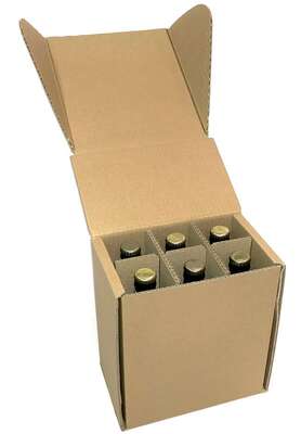 Product image Shipping box for 6 and 12 x 33cl bottles
