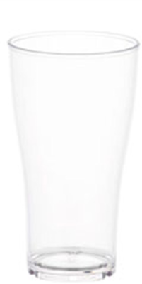 Product image Polycarbonate drinking glasses with round base, 565ml 