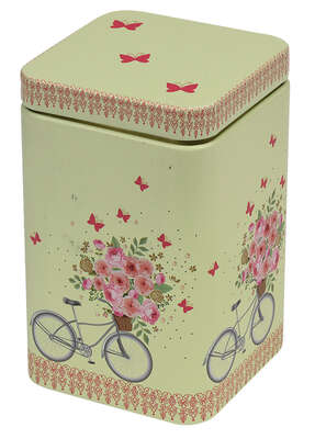 Product image "Floral" tea tin