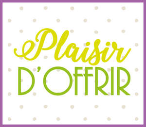 Product image Label “pleasure of giving”