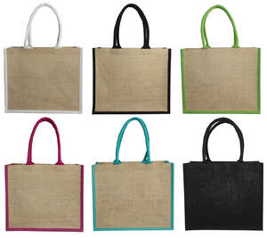 Product image NATURMIND Small Jute Tote Collection