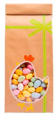 Product image 50 SOS Kraft Paper Bag Chickens