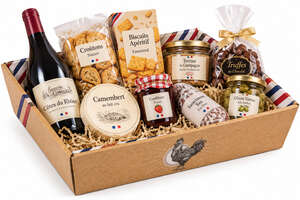 Product image Kraft Square Cardboard Basket "Gallus"