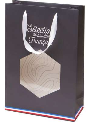 Product image Cardboard bag “Selection of French products” 3 bottles