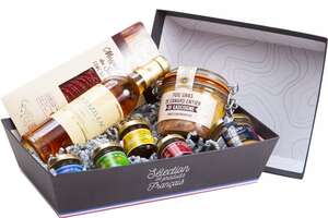 Product image Cardboard basket “selection of French products”