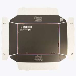 Product image Flat cardboard basket with “French Product” motif