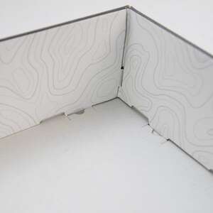 Product image Flat cardboard basket with “French Product” motif