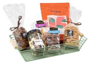 Product image Green Rectangular Metal Basket “Wild”