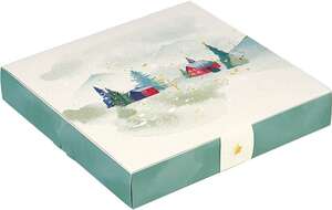Product image Cardboard Box Advent Calendar “Snowy Countryside” Collection