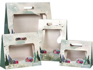 Product image Paper Bag Pouch collection “Snowy Countryside”