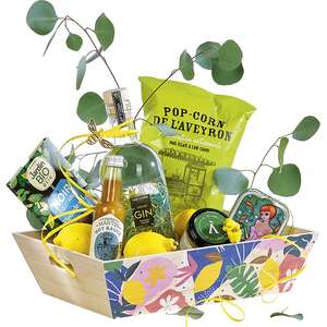 Product image Rectangle Wooden Basket “Citrus Garden Collection”