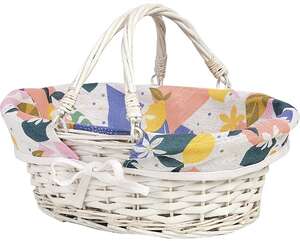 Product image Oval Wicker Basket “Citrus Garden” Collection