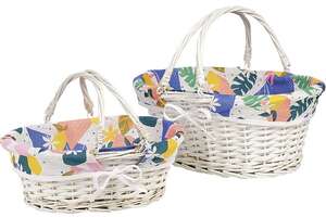 Product image Oval Wicker Basket “Citrus Garden” Collection