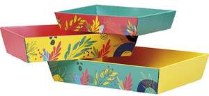 Product image Rectangle Cardboard Basket “Summer Flavors” Collection