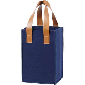 Product image Rectangle felt bag Indigo Collection