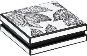 Product image Carré cardboard box of chocolates “Prestige cocoa” collection