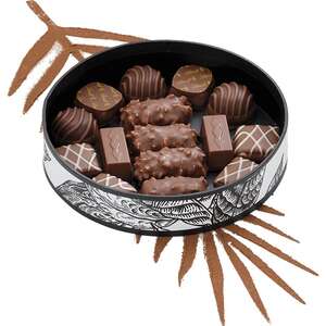 Product image Round cardboard basket "prestige cocoa" collection