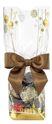 Product image 100 Metallic Bags “Balls and Snowflakes” collection