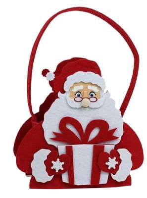 Product image Santa felt bag