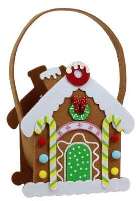 Product image Felt bag "Gingerbread house"
