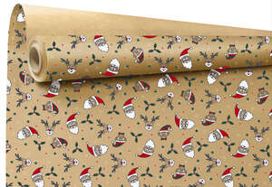 Product image Roll of gift paper "Santa Party"