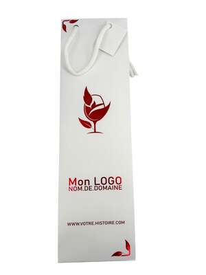 Product image Bottle bags without window White  (Customization possible)
