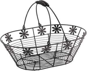 Product image Metal basket “Flowers”