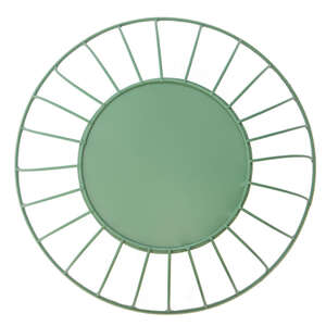 Product image Wild green round metal basket