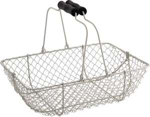 Product image Aged White Wire Basket