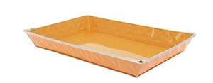 Product image Zinc Orange Rectangle Basket