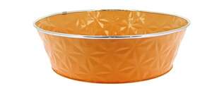 Product image Orange Zinc Round Basket