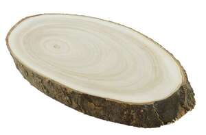 Product image Oval Log Wood Board